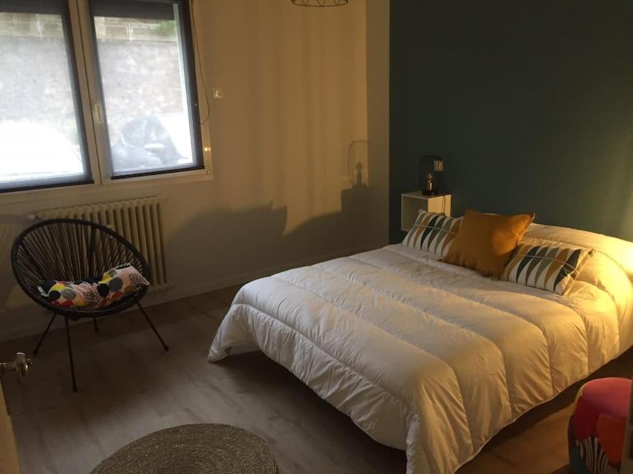 Appart T4 85M2 Spacieux Climatisation Parking Rodez Esterno foto
